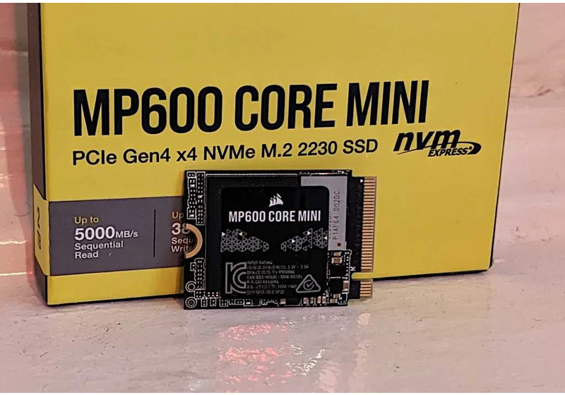 This 1TB Corsair SSD is just $80 and perfect for the Steam Deck