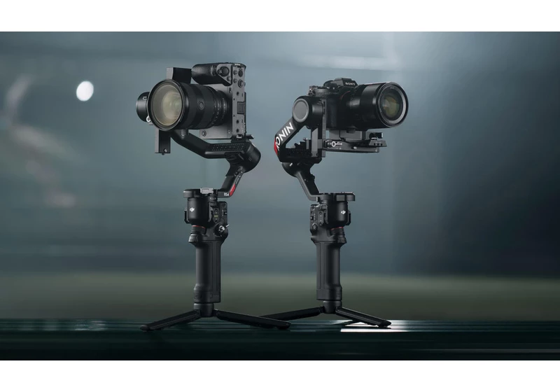 DJI's RS4 gimbals make it easier to balance heavy cameras and accessories