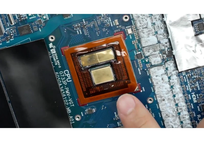 Asus AMD Ryzen 9 7945HX3D Laptop Processor Liquid Metal Mitigations Revealed