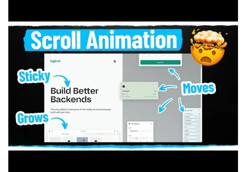 How To Create This Unbelievable CSS Scroll Animation