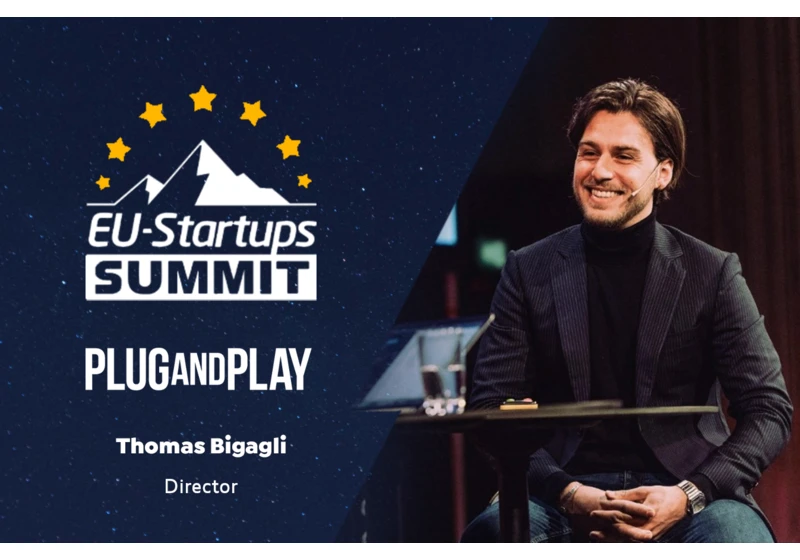 Thomas Bigagli, Director and EMEA IC member at Plug and Play, will speak at our EU-Startups Summit on May 12-13 in Barcelona!