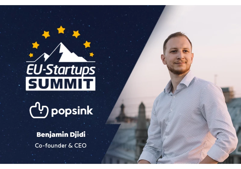 Popsink Co-Founder and CEO Benjamin Djidi will speak at this year’s EU-Startups Summit!
