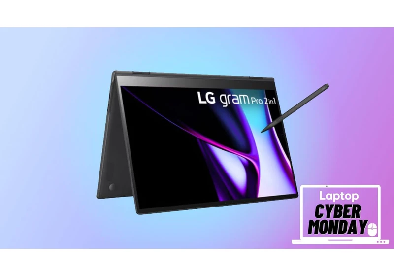 This 16-inch OLED 2-in-1 laptop with 32GB of RAM and 2TB of storage is $568 off for Cyber Monday