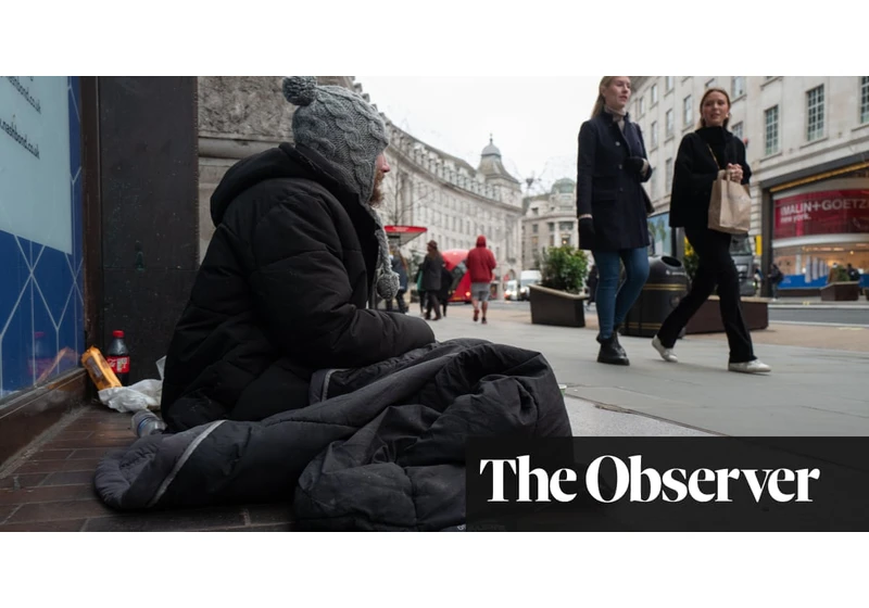 Homeless people to be given cash in first major UK trial to reduce poverty