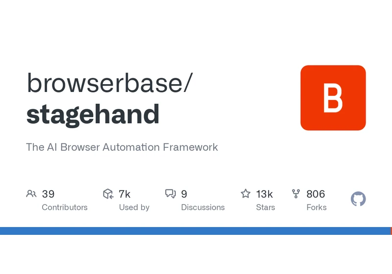 Show HN: Stagehand – an open source browser automation framework powered by AI