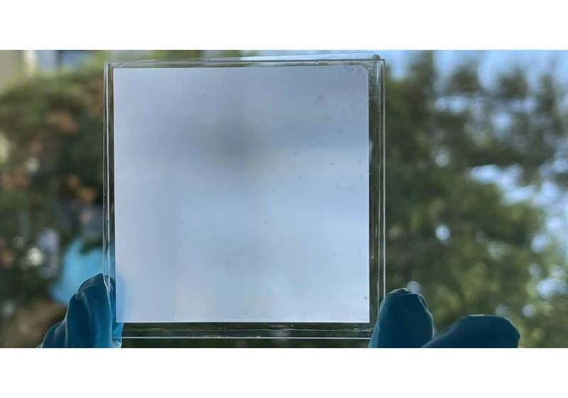 More transparent than glass, new material cools rooms and self-cleans