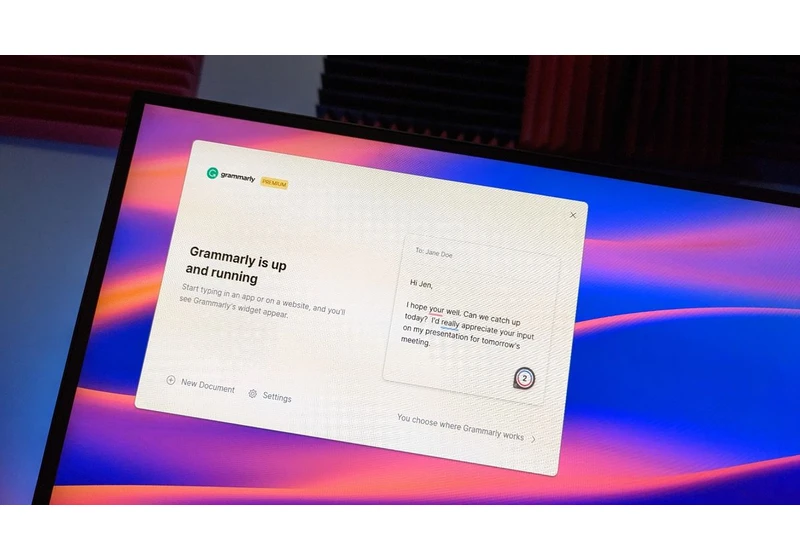 If you write like a slob (like we do), get help with AI. Grammarly Pro's big discount only comes once a year.