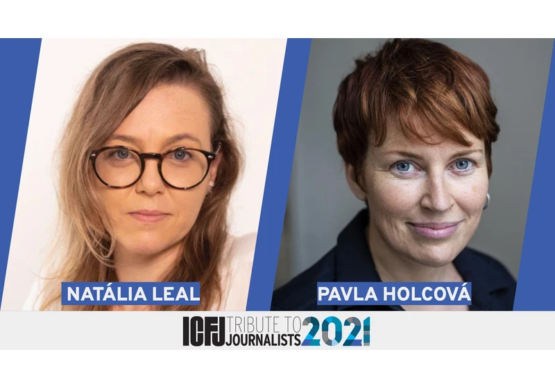 Pavla Holcová získala 2021 ICFJ Knight International Journalism Award