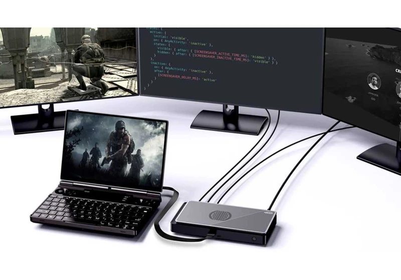 The GPD G1 is a pocket-friendly external GPU for your laptop
