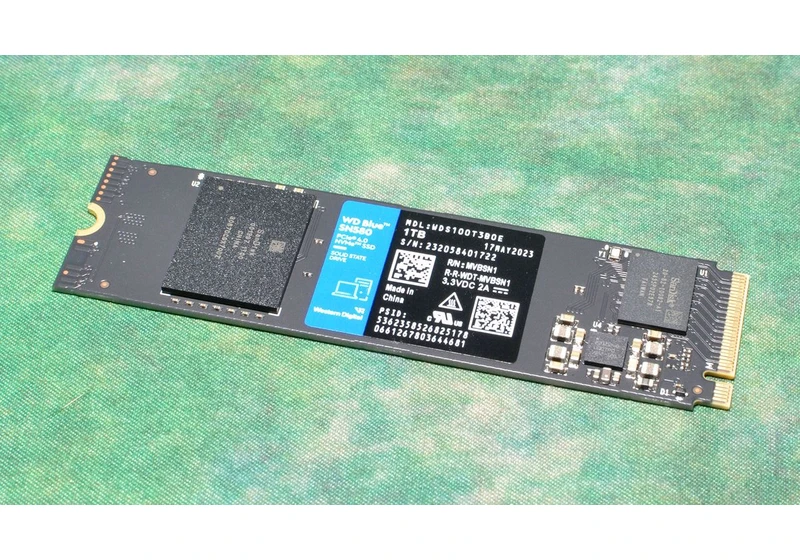 WD Blue SN580 2TB SSD Review: More of the Same