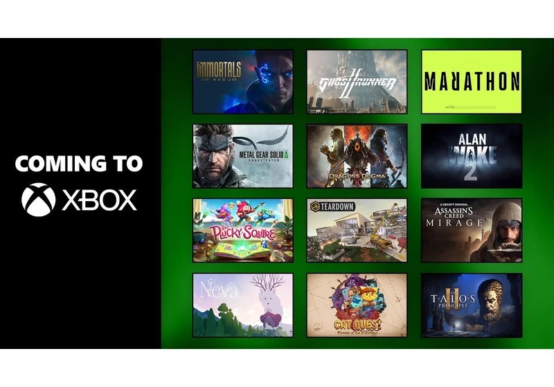 14 games from the PlayStation Showcase coming to Xbox and PC