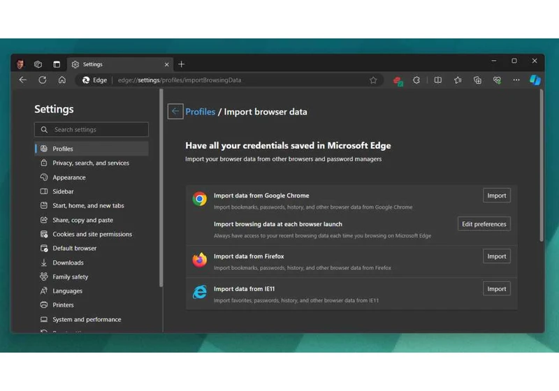 Microsoft Edge is ‘stealing’ Chrome tabs from some users