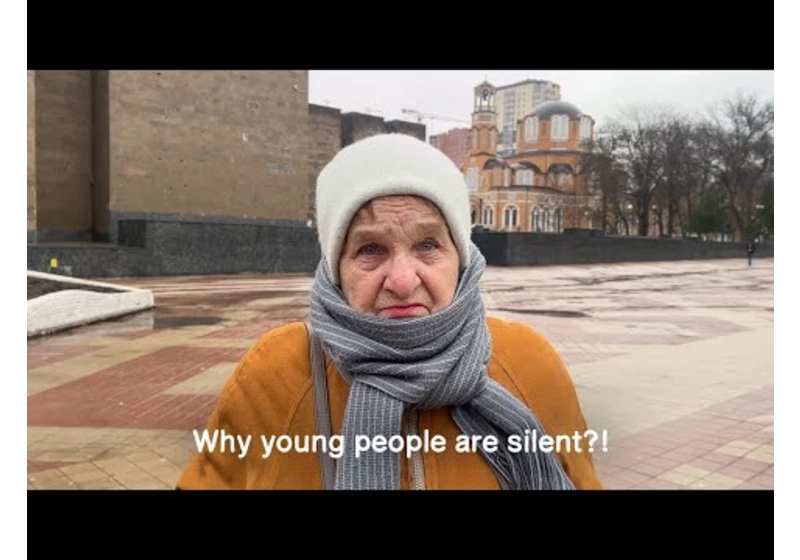 Russian lady tells everything like there's no tomorrow