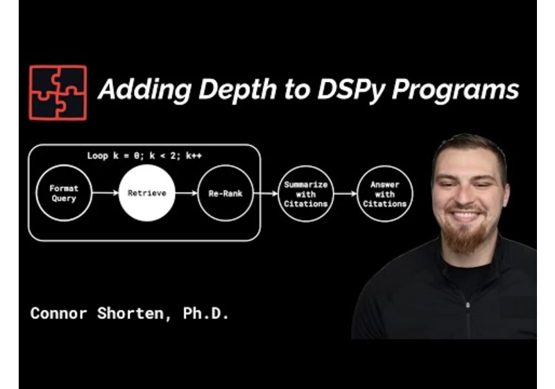 Adding Depth to DSPy Programs