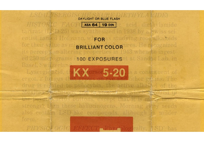 For Brilliant Color: Packaging the First LSD Blotter