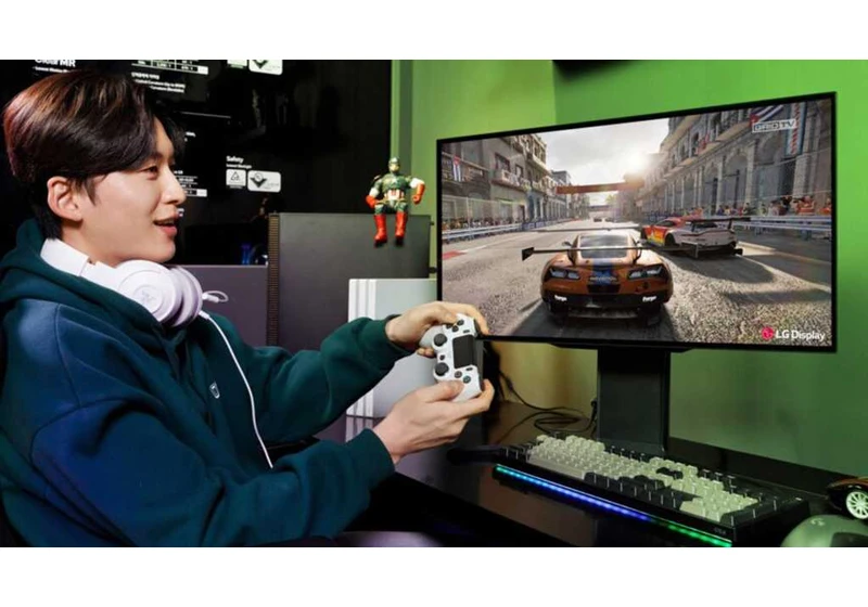 LG starts the OLED drag race with blistering 480Hz display