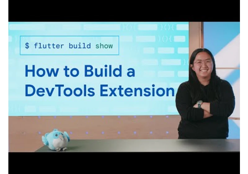 DevTools Extensions – Flutter Build Show