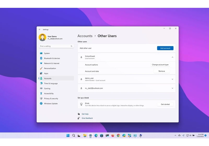 How to securely share your laptop with school friends on Windows 11