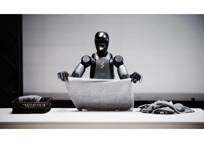 Watch Figure 02 Humanoid Fold Laundry in New AI Demo
