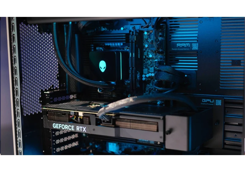 This brand-new Alienware Area-51 with an RTX 5080 is $400 off right now