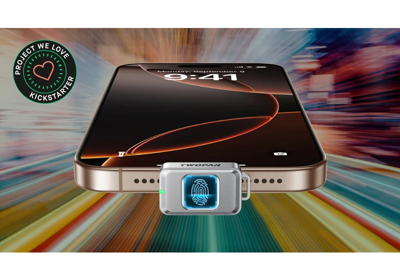  This tiny USB flash drive comes with a feature every storage device vendor should offer: a fingerprint reader 