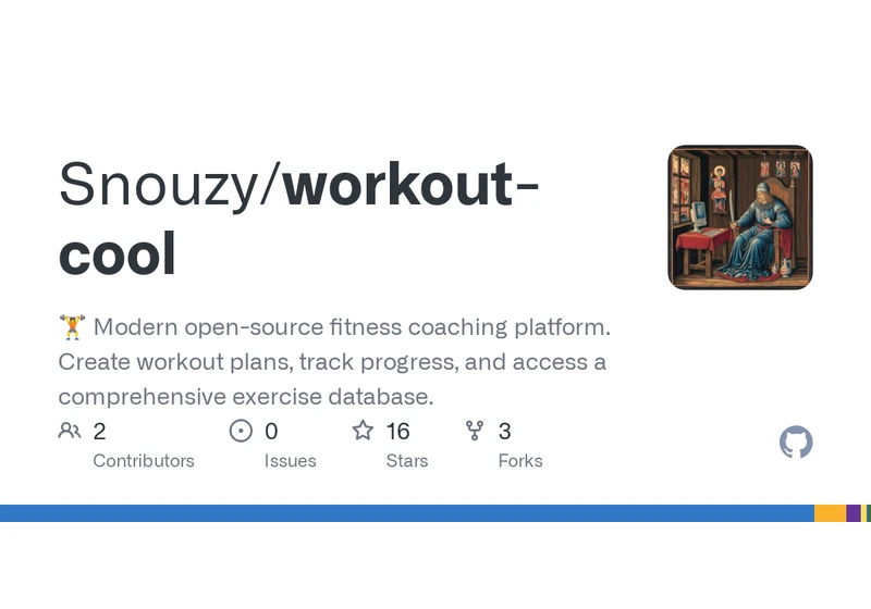 Workout.cool – Open-source fitness coaching platform