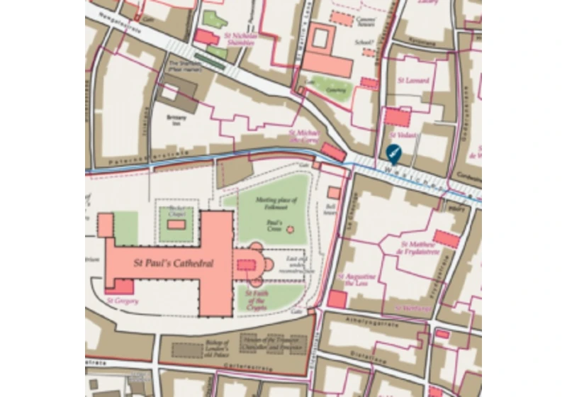 Projekt mapování středověkých zločinů objasnil dávnou londýnskou vraždu