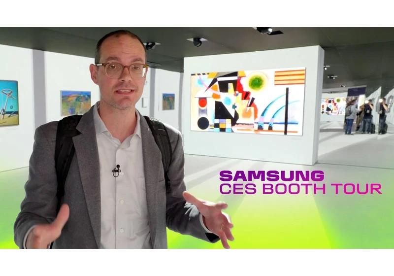 Watch Our Tour of Samsung's CES Booth video