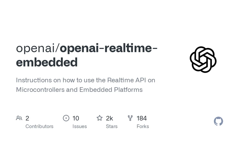 Show HN: openai-realtime-embedded-SDK Build AI assistants on microcontrollers