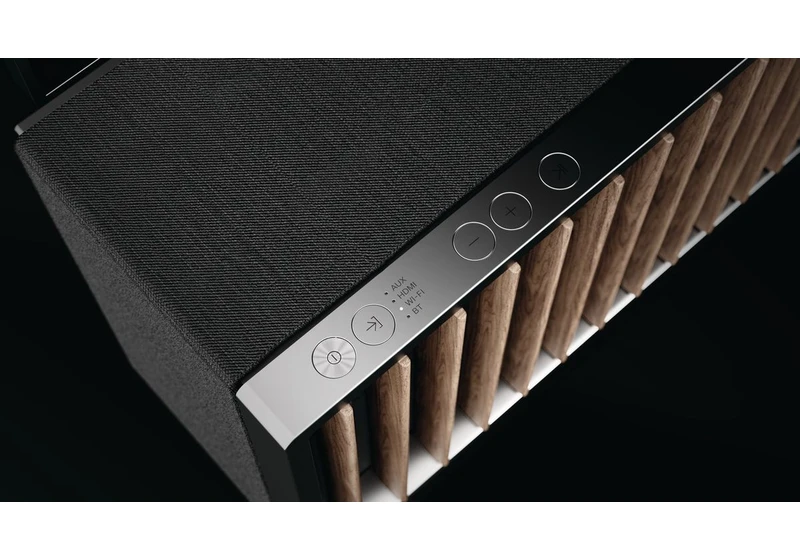Dynaudio's $20k soundbar uses '72 motorized wooden fins' to deliver total Dolby Atmos immersion from a single speaker, and it's coming in 2025