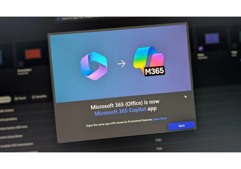 Microsoft 365 Copilot's new app icon is so bad, it’s actually illegible on certain displays