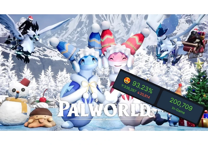  Palworld is riding high in the Steam charts once again hitting 200k concurrent players 
