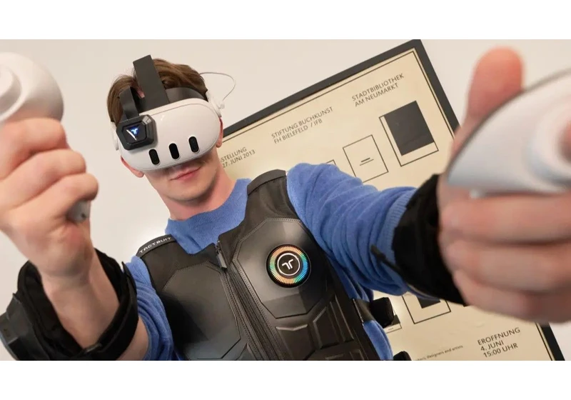 This haptic vest might be my new favorite Meta Quest 3 accessory