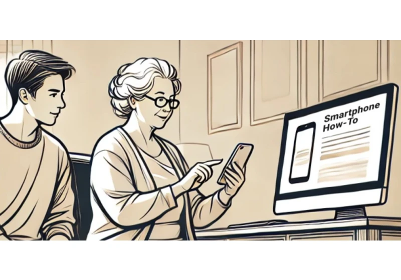 I spent a year building an Android course for the elderly