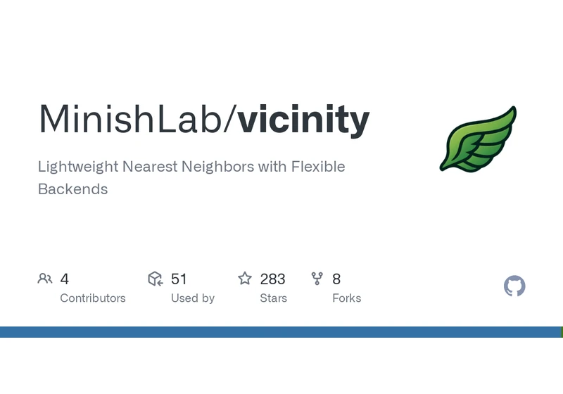 Show HN: Vicinity – Fast, Lightweight Nearest Neighbors with Flexible Back Ends