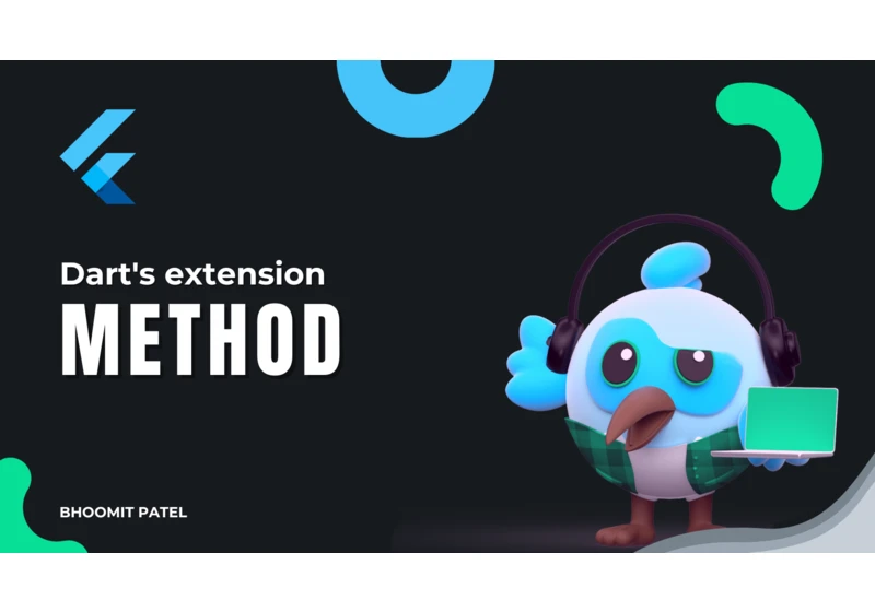 Extension method in dart(flutter).