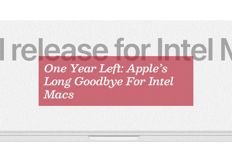 Apple has announced its final version of macOS for Intel