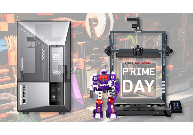  There is still time to grab a great deal on these Elegoo 3D printers on the last day of Prime Day — printers up to 27% off 