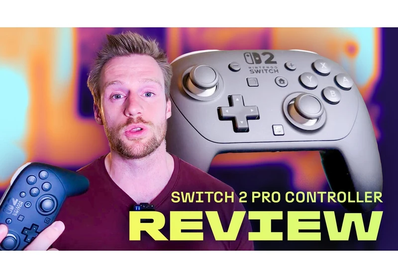 Review: The Switch 2 Pro Controller video