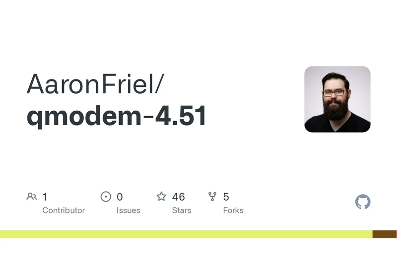 QModem 4.51 Source Code