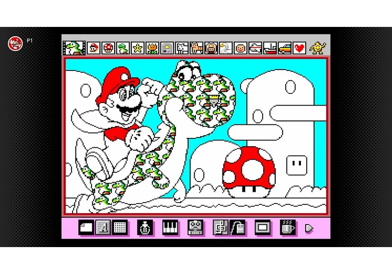 Mario Paint comes to Nintendo Switch Online and, yes, it has mouse controls