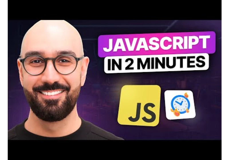 JavaScript in 2 Minutes