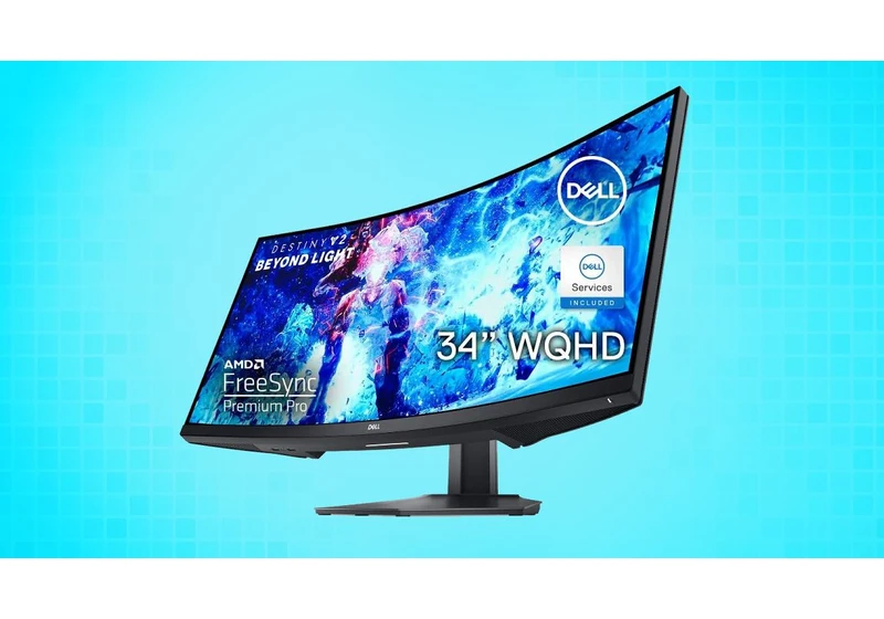 Dell 34-Inch Curved Gaming Monitor Just $349 at Amazon