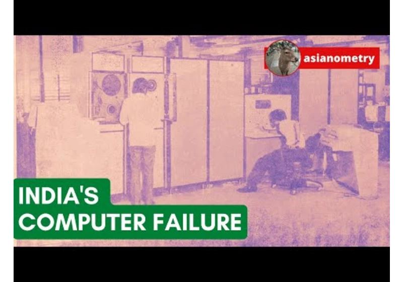 Why the Indian Computer Failed