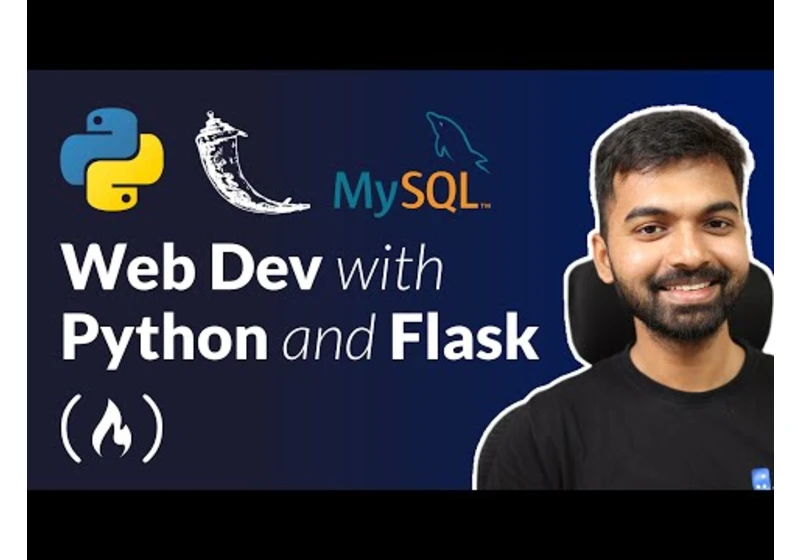 Web Development with Python Tutorial – Flask & Dynamic Database-Driven Web Apps