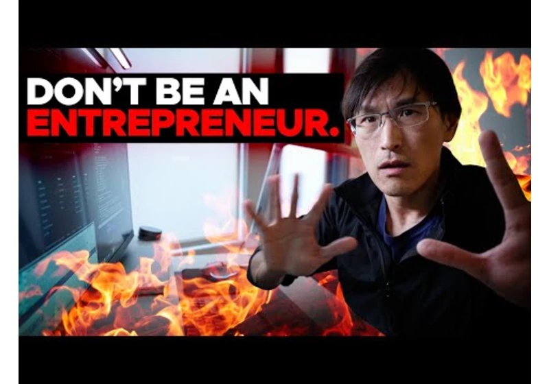 Don't be an Entrepreneur (as an ex-Googler)