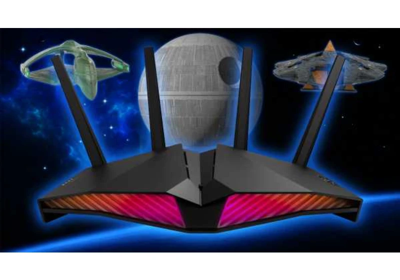Which Wi-Fi router looks the most like an evil alien spaceship?