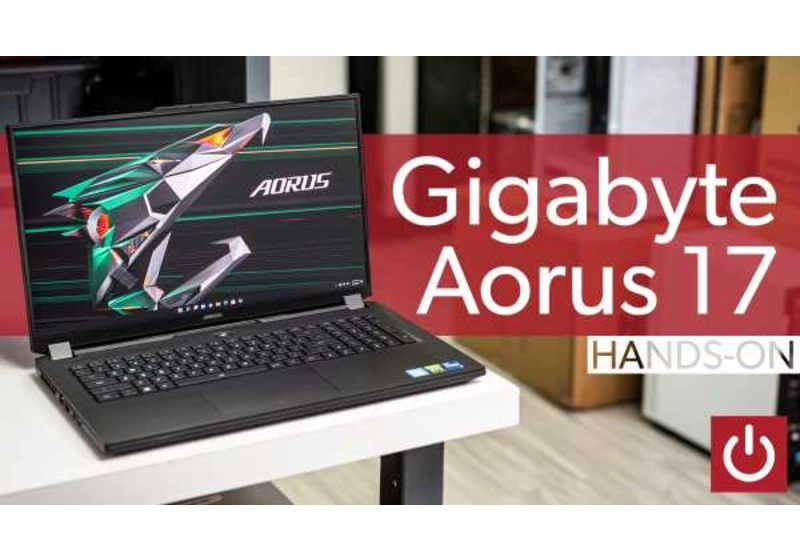 Gigabyte’s Aorus 17 gaming laptop is ready for a road trip