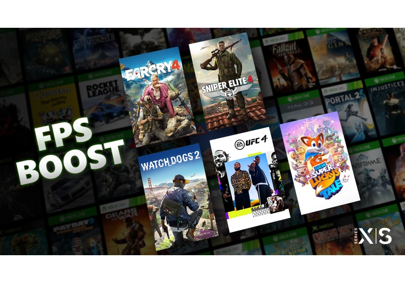 Xbox Series X/S will run older Xbox games more smoothly, thanks to FPS Boost
