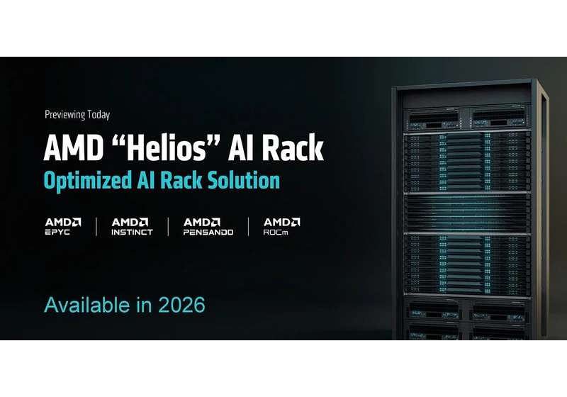 AMD's AI Future Is Rack Scale 'Helios'